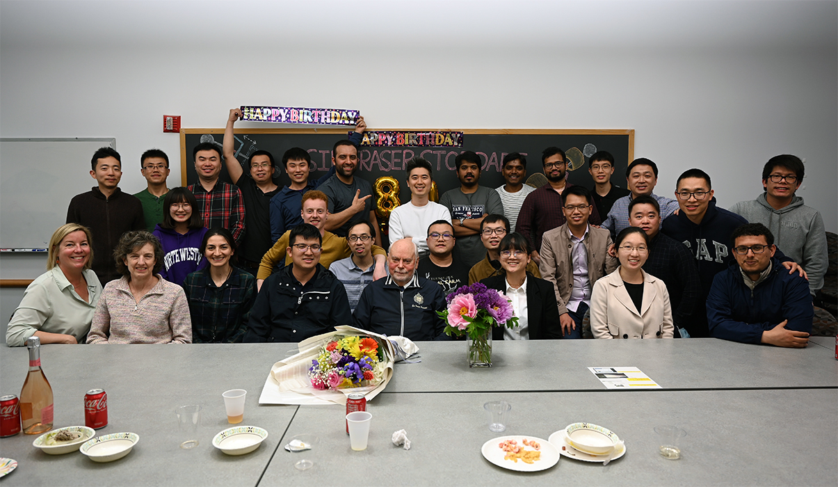 Group Photo from Fraser’s 80th Birthday Celebration